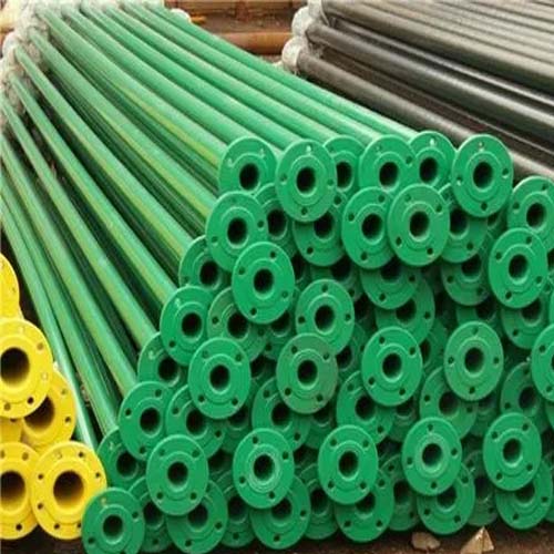 松原涂塑钢管施工案例